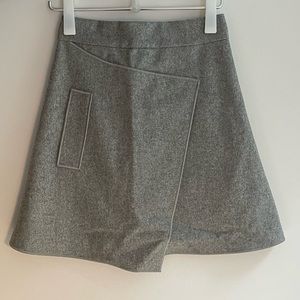 Carven A-line Skirt Size 36 100% wool